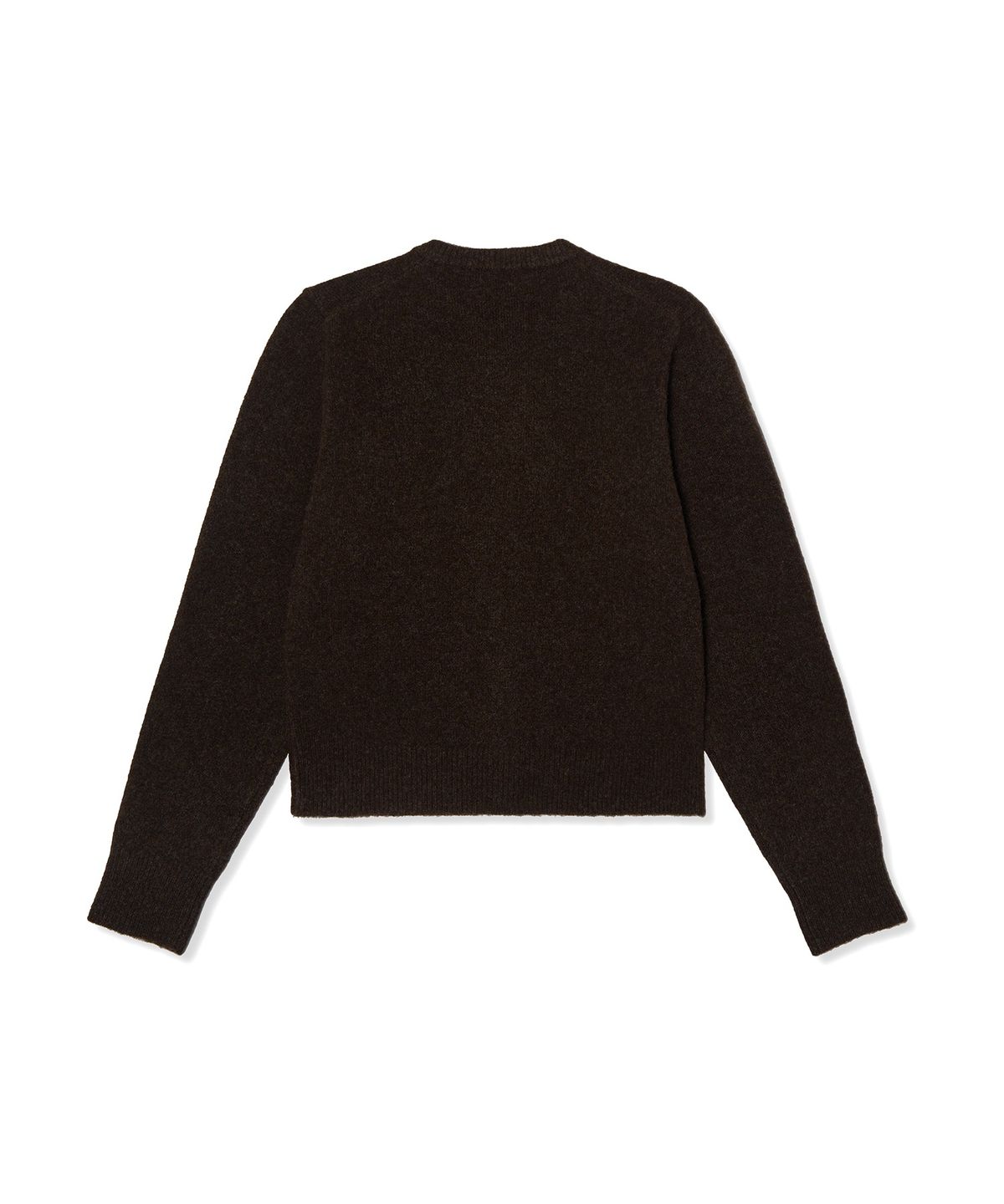 챔피온(CHAMPION) 여성 하트 로고 울 가디건 Brown