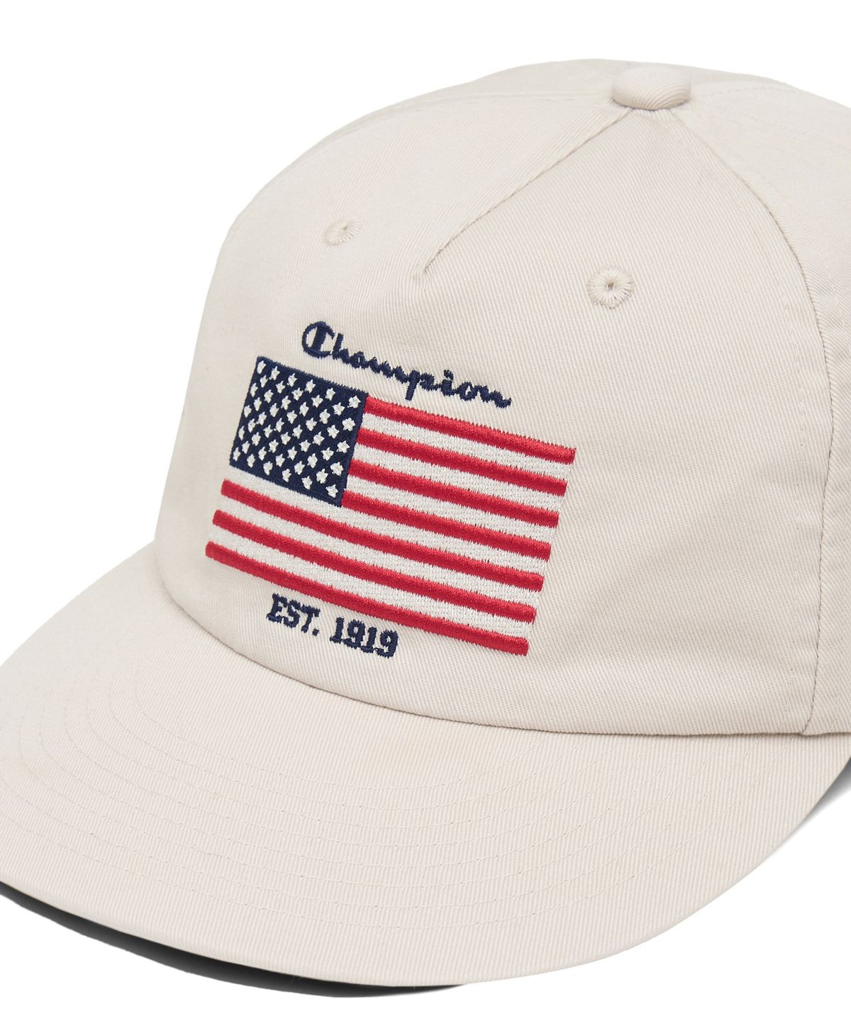 챔피온(CHAMPION) USA 로고 볼캡 Ivory