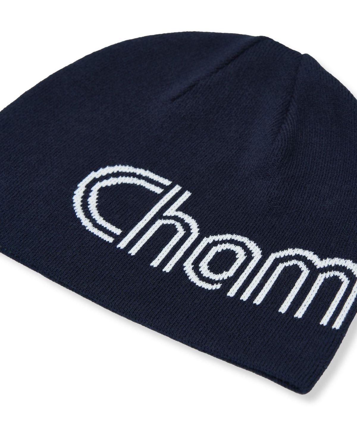챔피온(CHAMPION) 트랙 로고 비니 Navy
