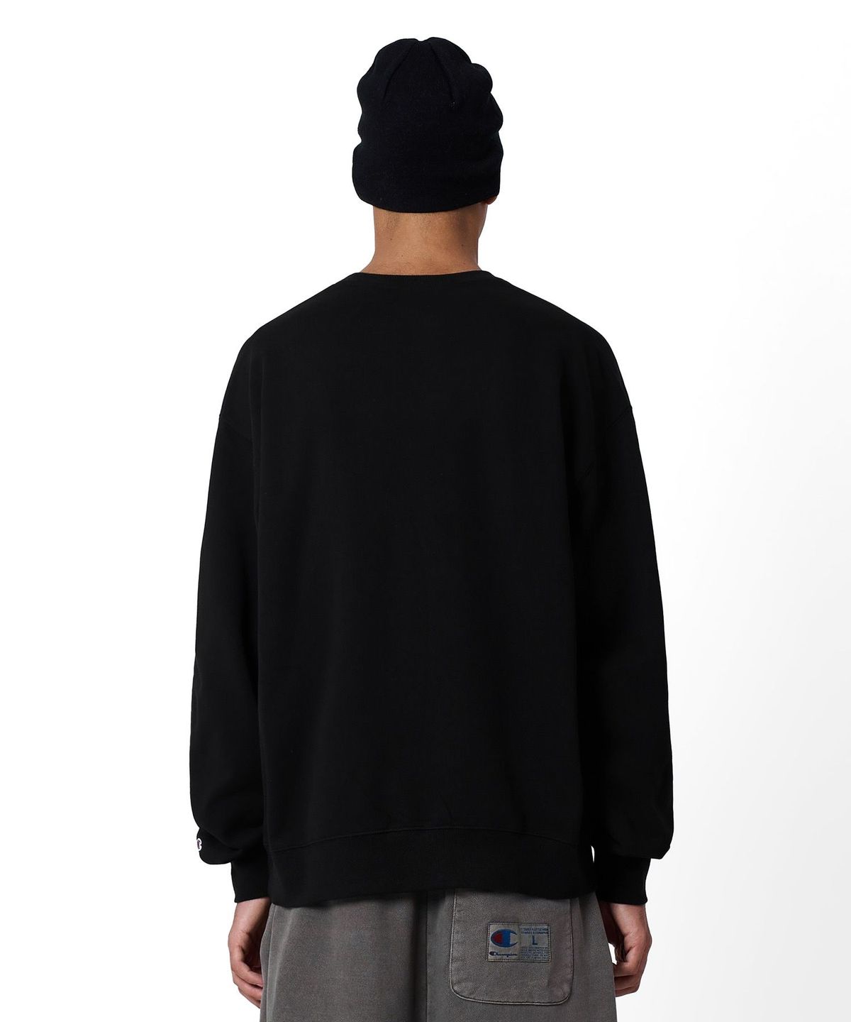 챔피온(CHAMPION) C로고 자카드 비니 Navy