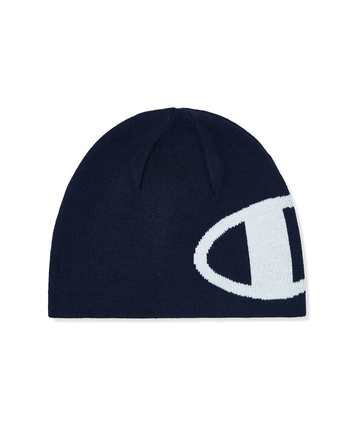 챔피온(CHAMPION) C로고 자카드 비니 Navy