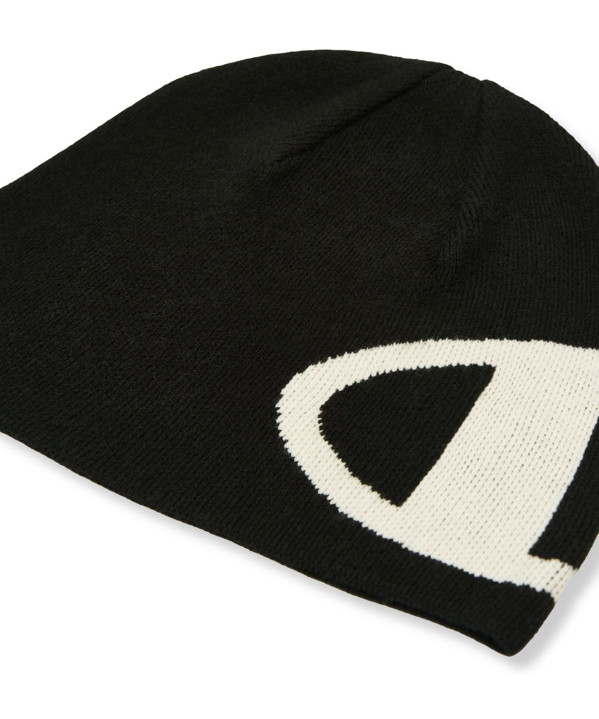 챔피온(CHAMPION) C로고 자카드 비니 Black
