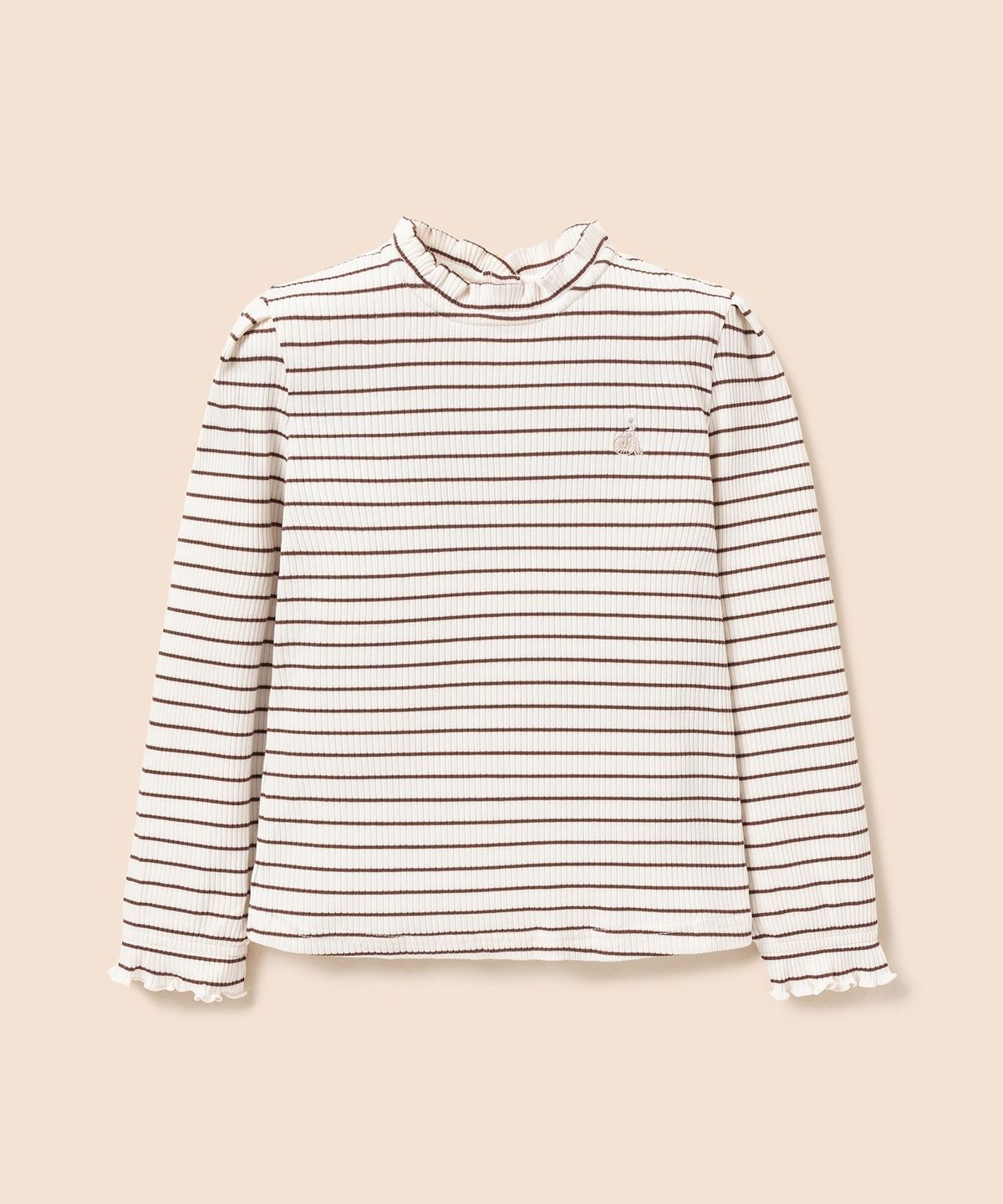빈폴 키즈(BEANPOLE KIDS) [Essential] 골지 스트라이프 티셔츠  아이보리 (BI6841GE20)