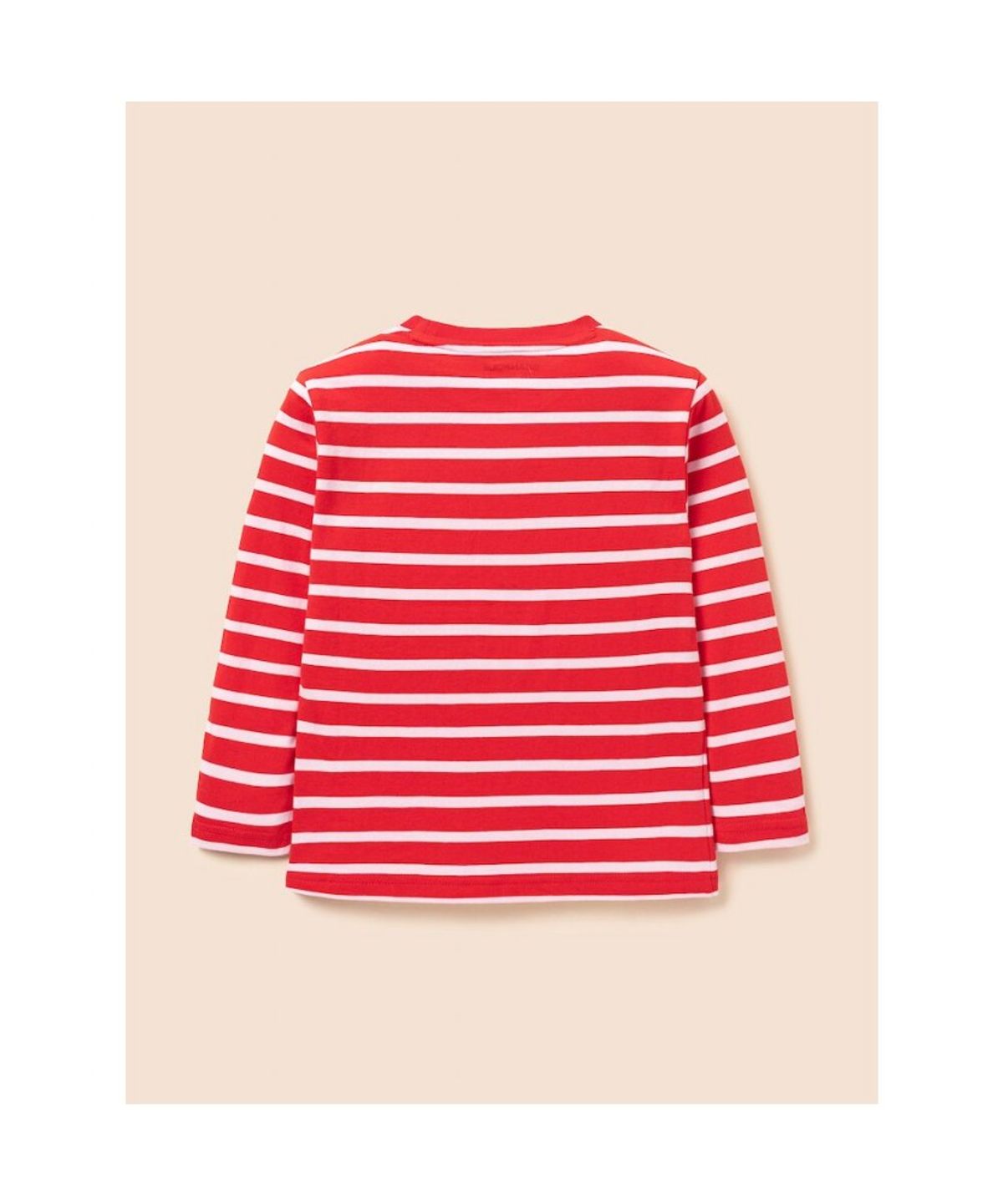 빈폴 키즈(BEANPOLE KIDS) [Essential] 스트라이프 긴소매 티셔츠  레드 (BI6841UE96)