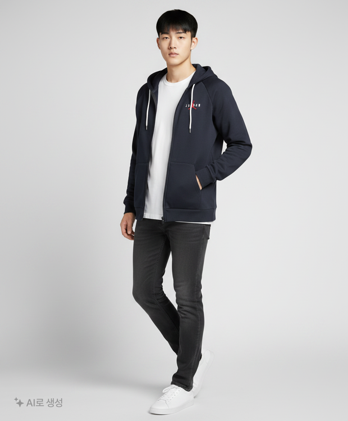 조던(Jordan) 후드 집업 XXL