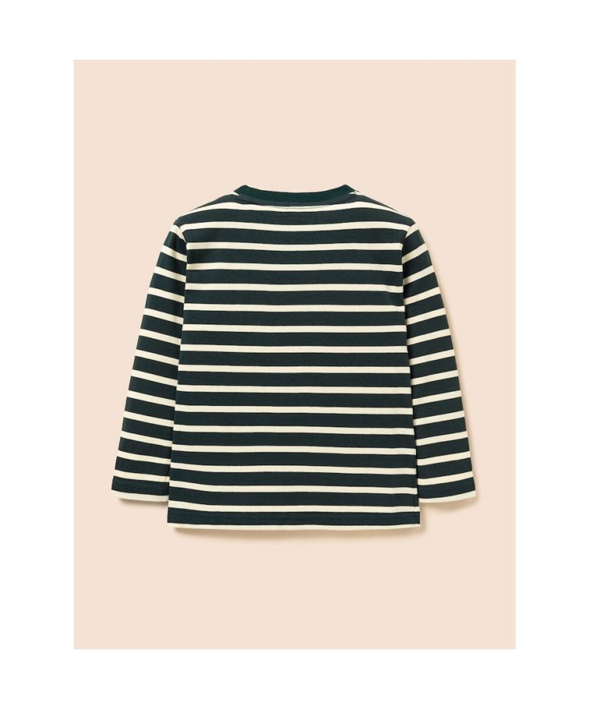 빈폴 키즈(BEANPOLE KIDS) [Essential] 스트라이프 긴소매 티셔츠  그린 (BI6841UE9M)