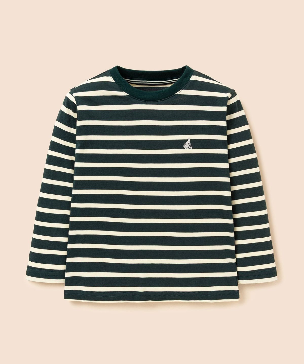 빈폴 키즈(BEANPOLE KIDS) [Essential] 스트라이프 긴소매 티셔츠  그린 (BI6841UE9M)
