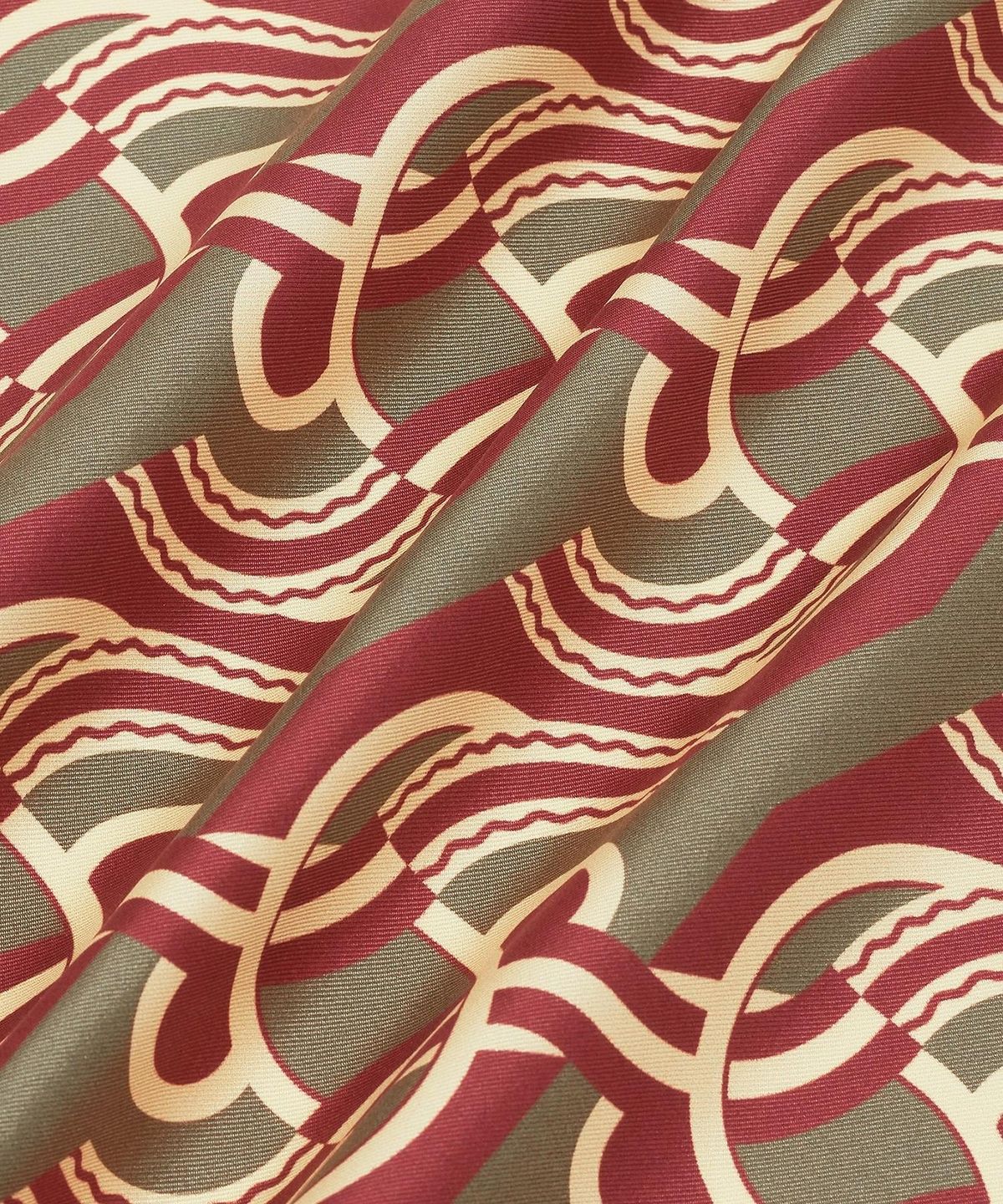 드롤드무슈(DROLE DE MONSIEUR) Silk Chain Link Monogram Scarf D4AJA26100KHX