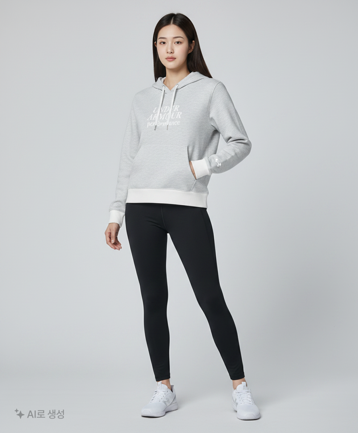 언더아머(UNDERARMOUR) 후드 티셔츠 M
