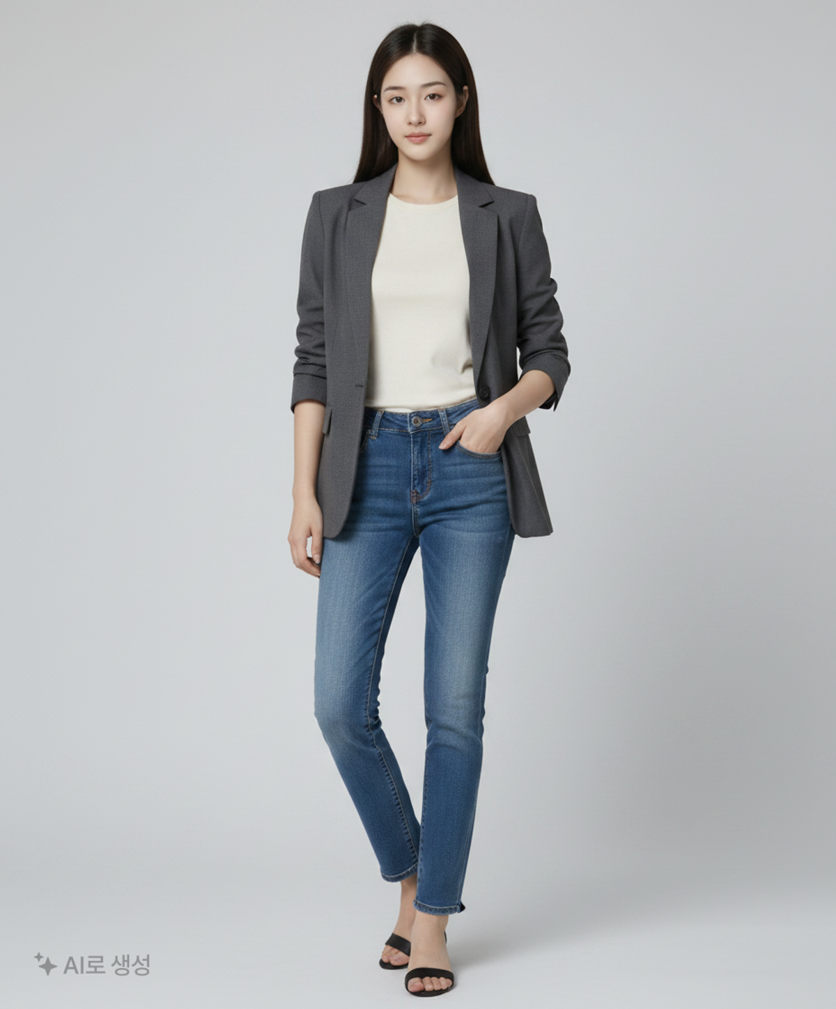 버커루(BUCKAROO) 청/데님 팬츠 30