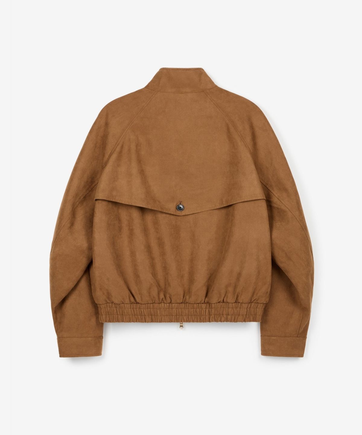 티엔지티(TNGT) Faux Suede Harrington Jumper (Camel Brown) TNJU6F103CM
