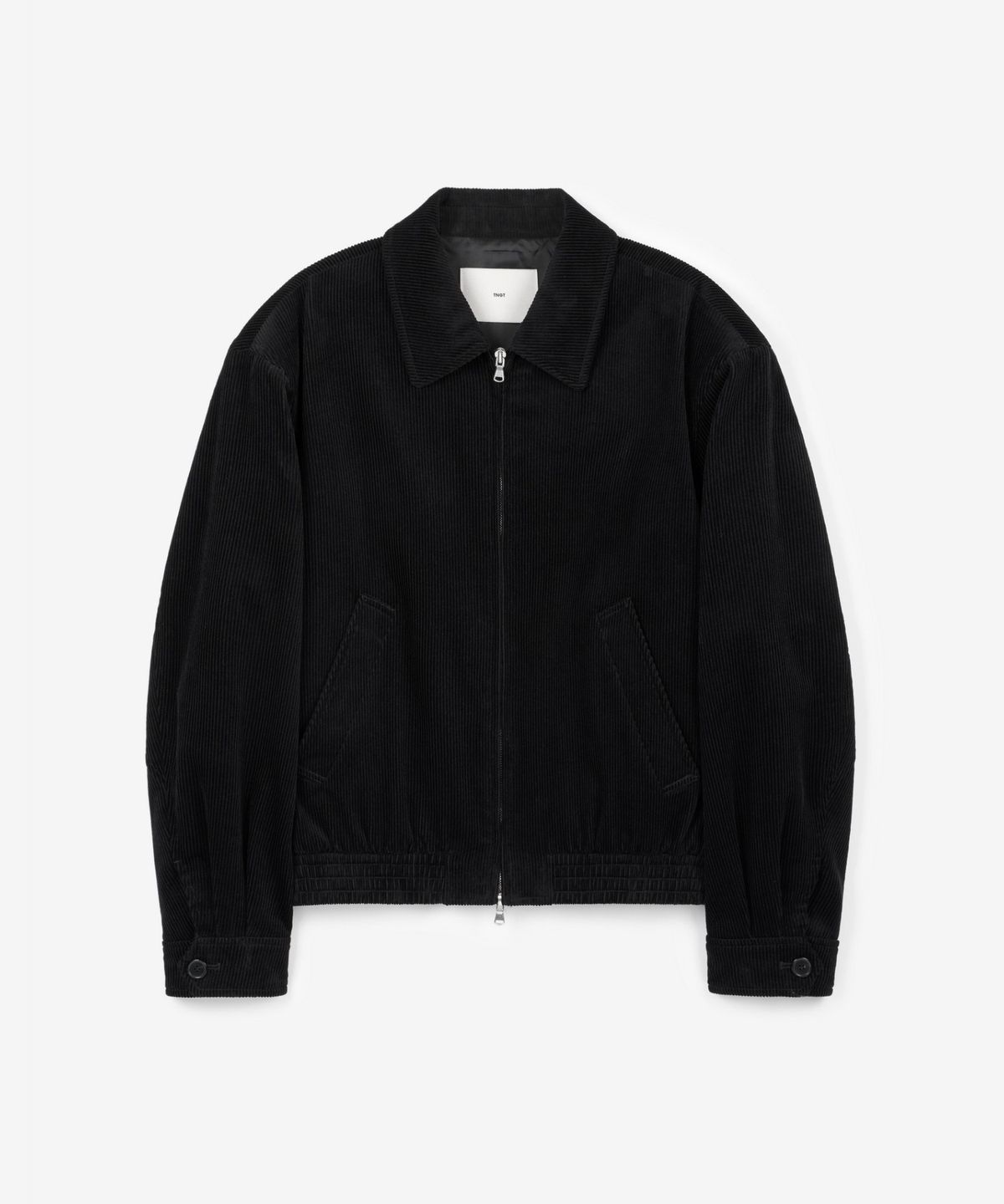 티엔지티(TNGT) Corduroy Short Jumper (Black) TNJU6F102BK