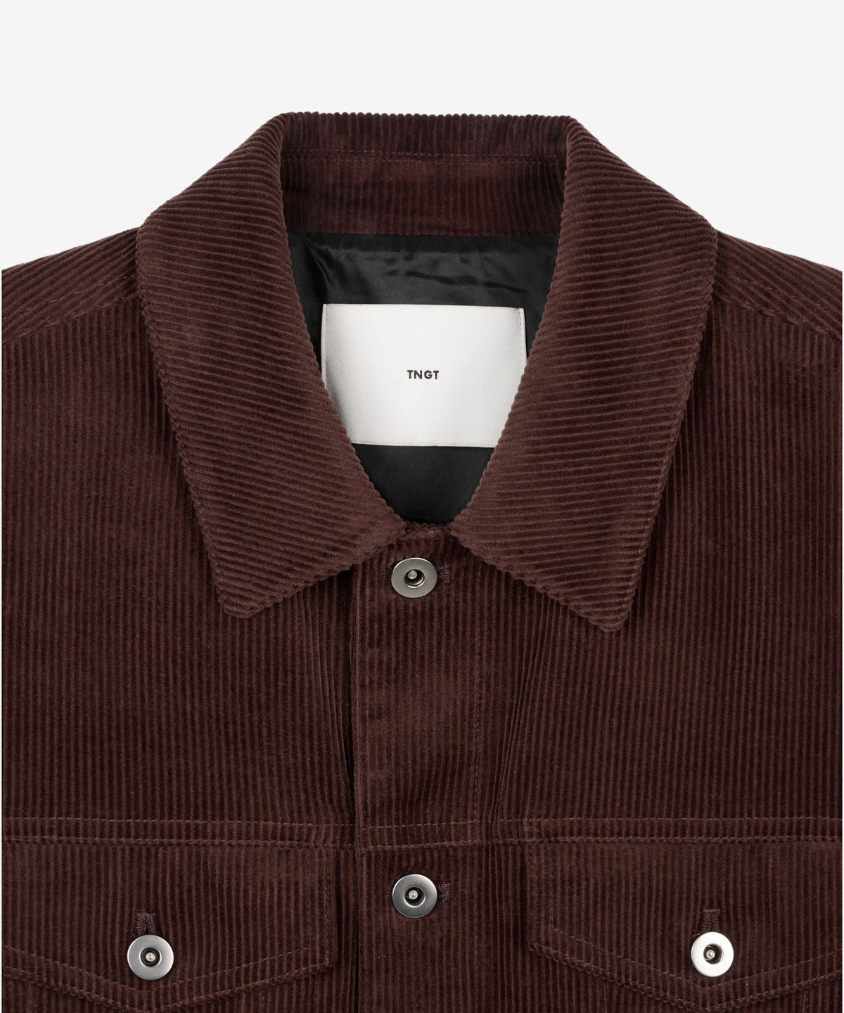 티엔지티(TNGT) Corduroy Trucker (Dark Brown) TNJU6F100W2