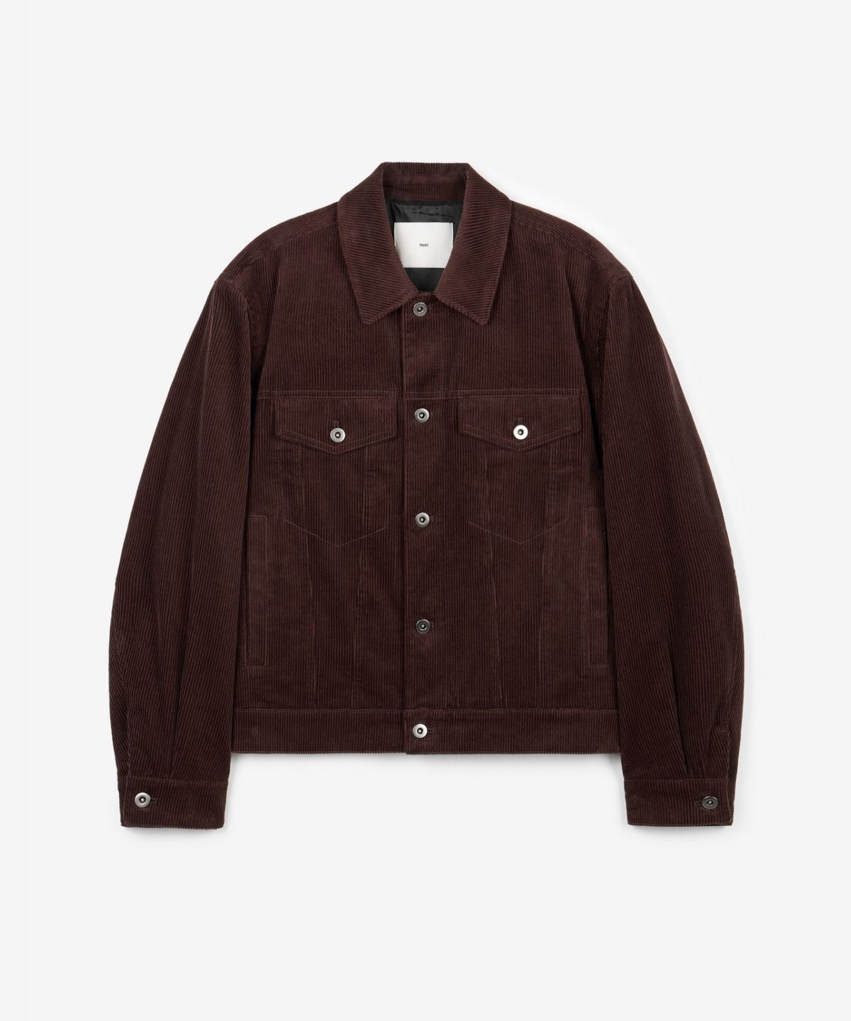 티엔지티(TNGT) Corduroy Trucker (Dark Brown) TNJU6F100W2