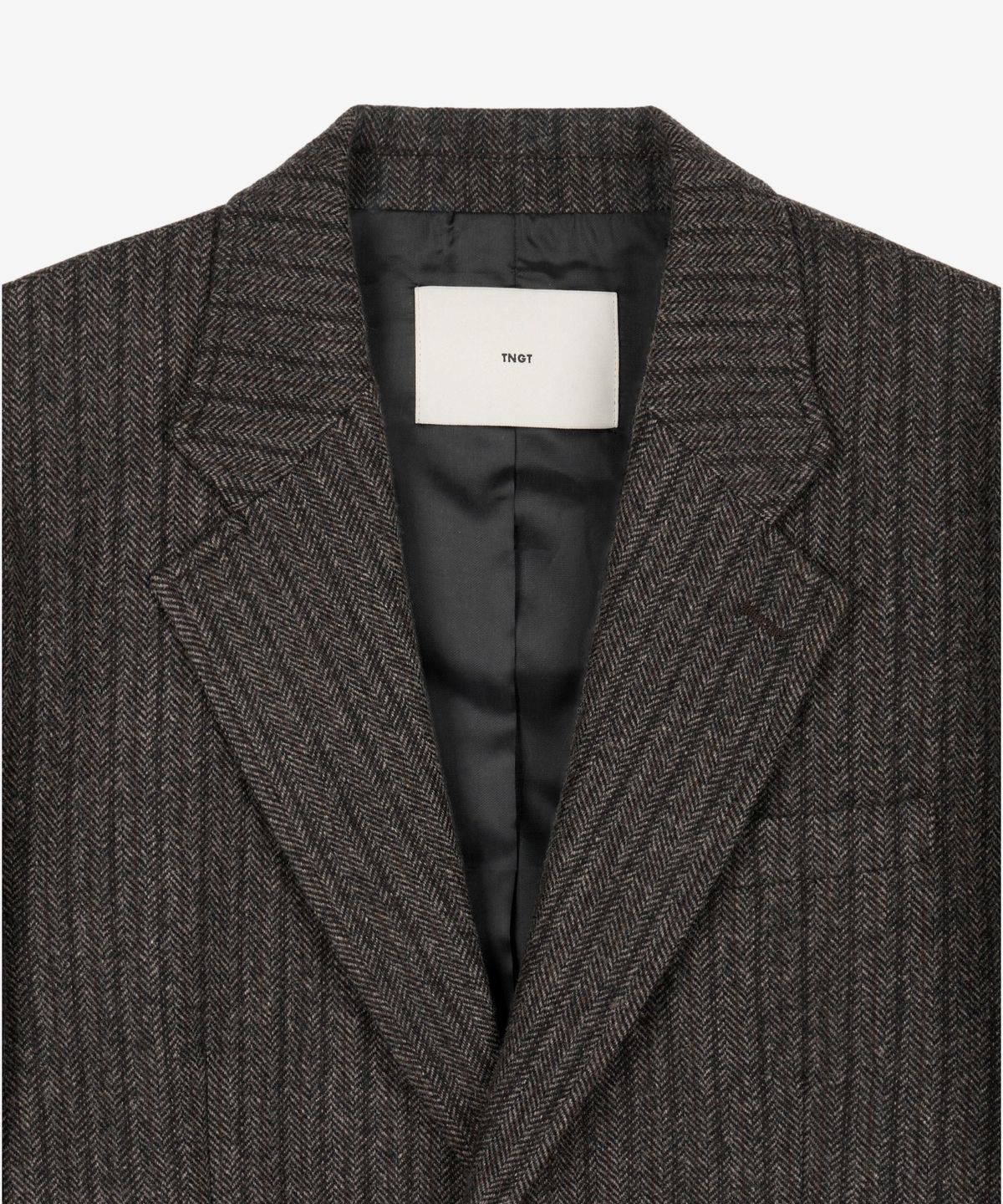 티엔지티(TNGT) Redford Wool Herringbone Jacket (Grey) TNJA6F104G2