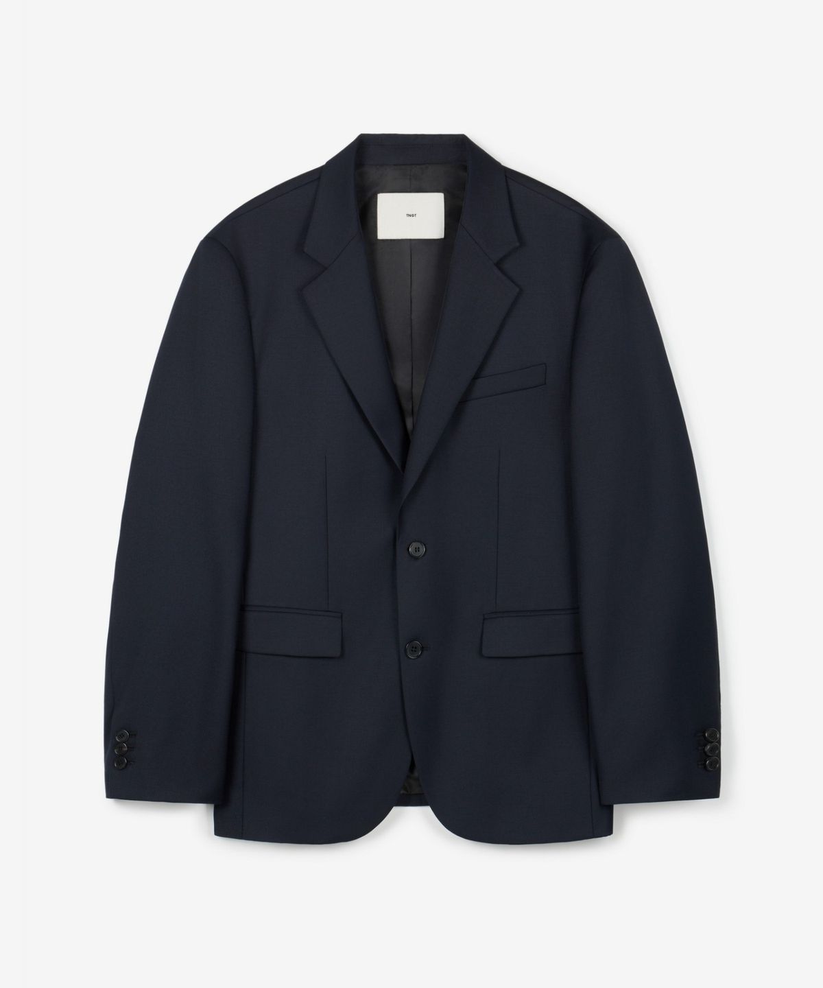 티엔지티(TNGT) Wool Blend Comfort Set-Up Jacket (Dark Navy) TNJA6F100N2