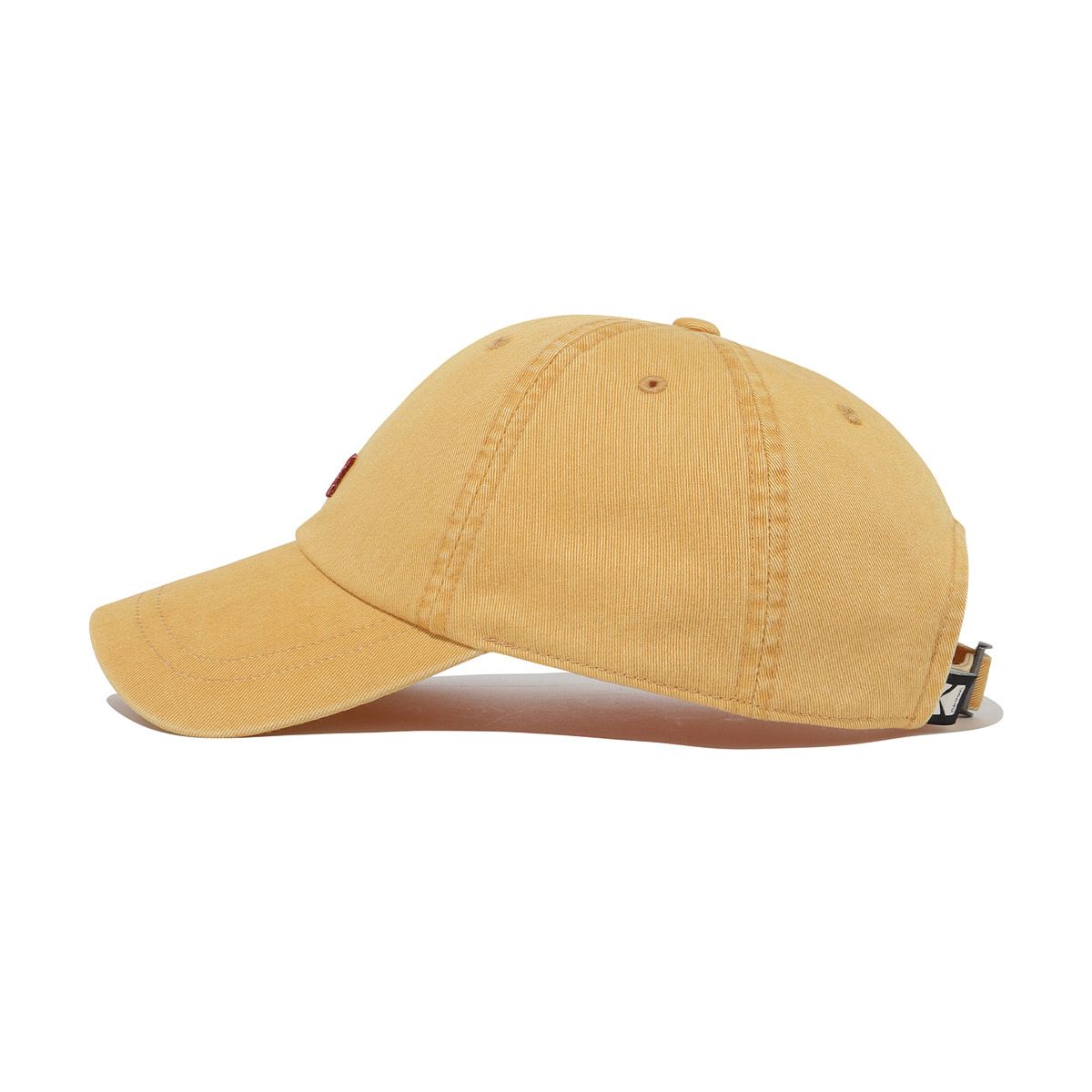 코닥(KODAK) 스몰 와펜 워싱 릴렉스핏 볼캡 YELLOW