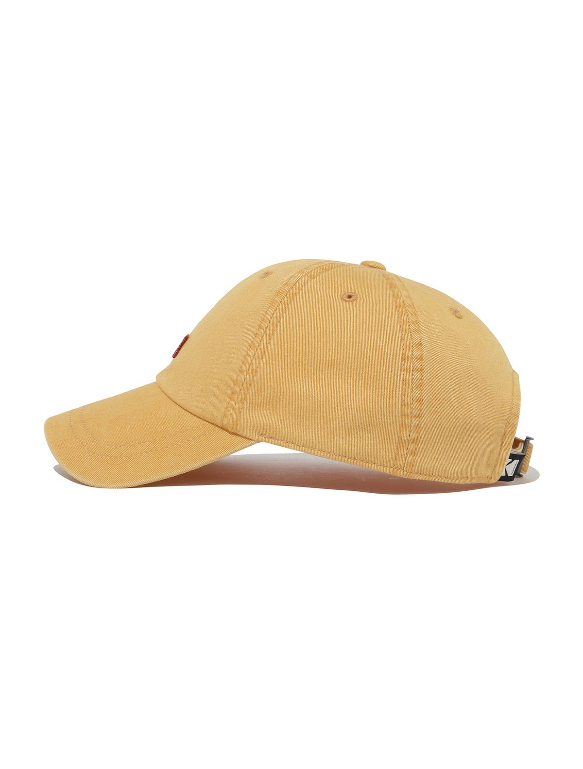 코닥(KODAK) 스몰 와펜 워싱 릴렉스핏 볼캡 YELLOW