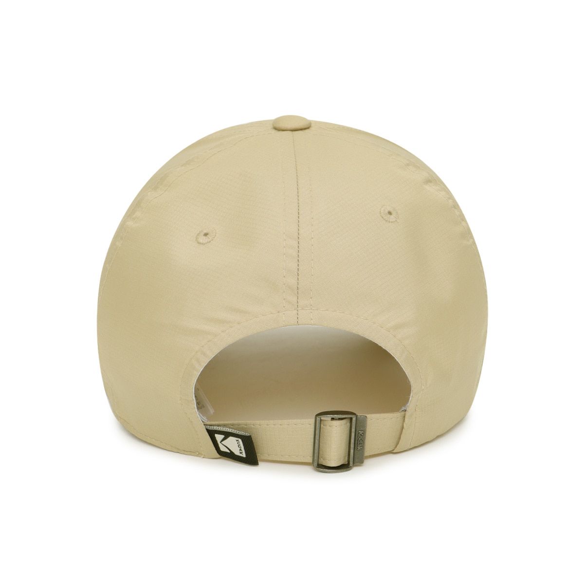 코닥(KODAK) 릴렉스핏 블루로고 볼캡 BEIGE