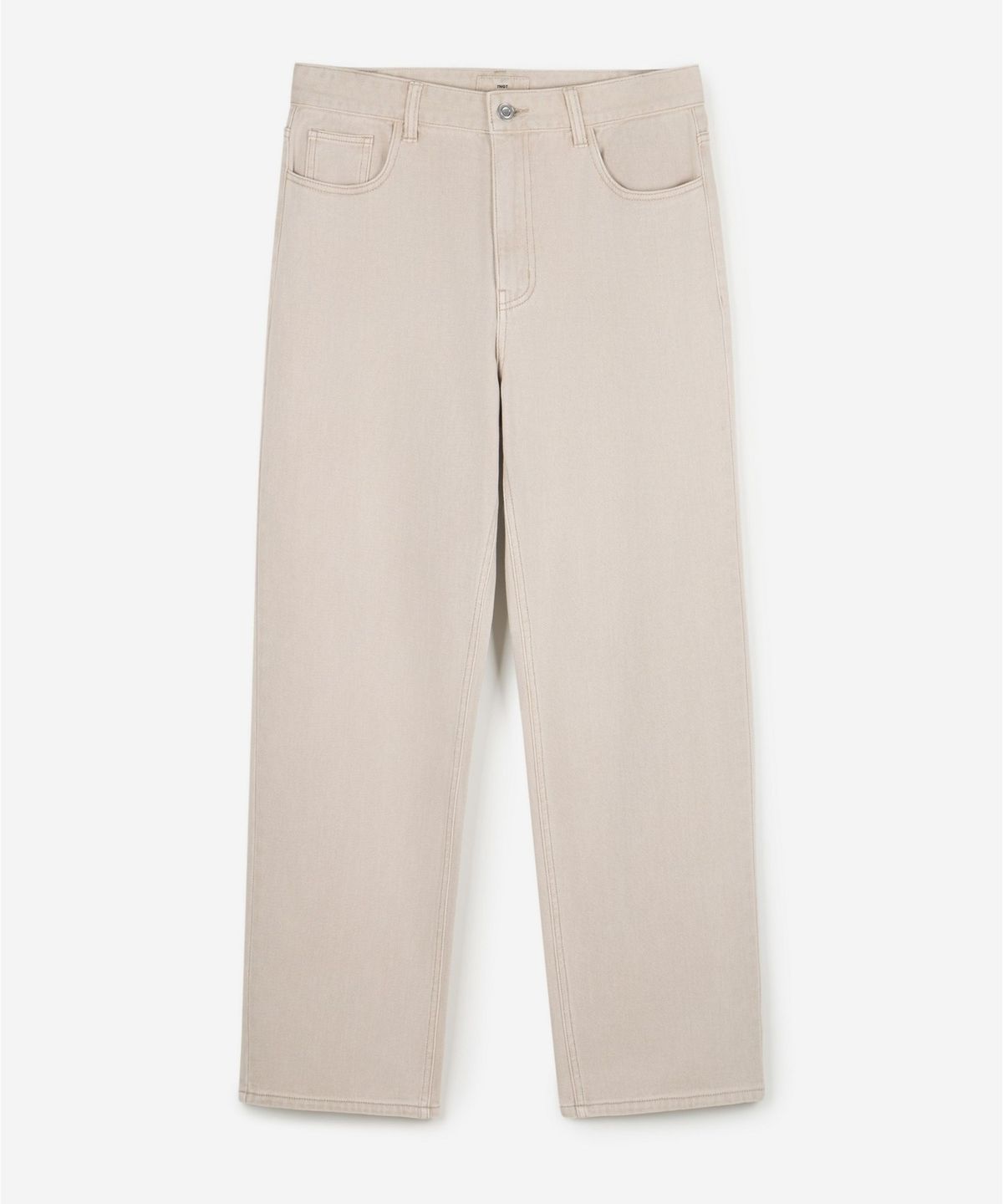 티엔지티(TNGT) Lot.872 Straight Pigment Dyed Denim Pants (Washed Beige) TNPA6F116I2