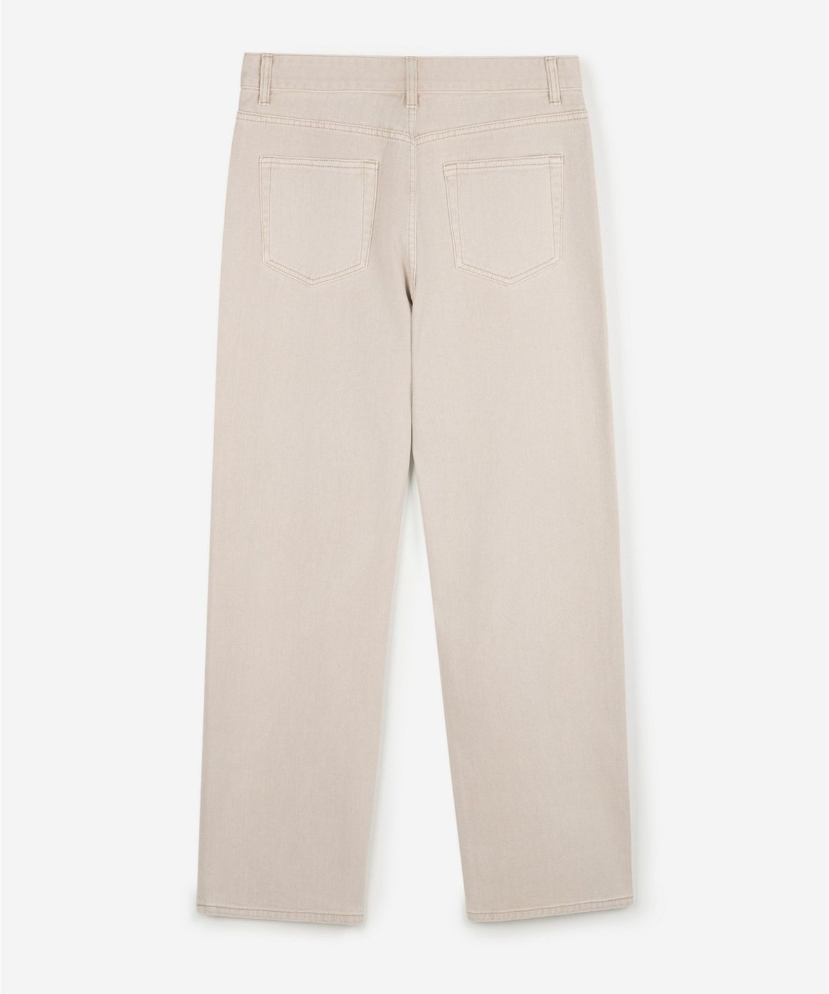 티엔지티(TNGT) Lot.872 Straight Pigment Dyed Denim Pants (Washed Beige) TNPA6F116I2