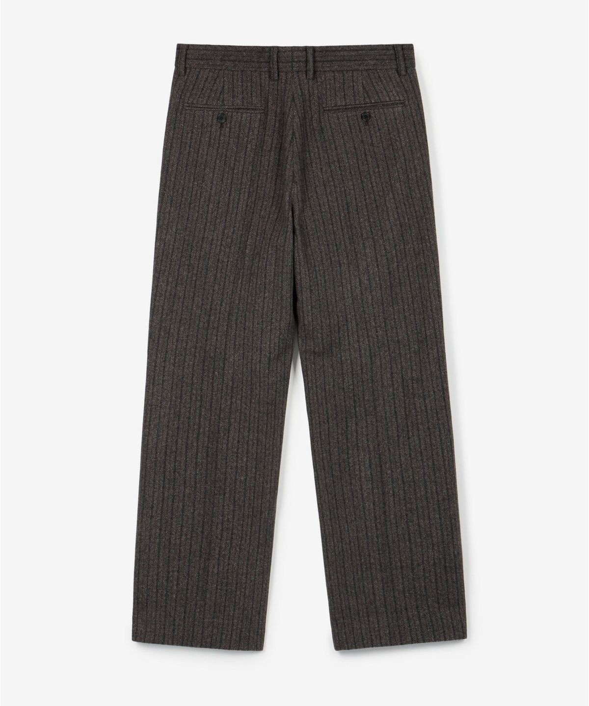 티엔지티(TNGT) Wide Fit Wool Herringbone Pants (Grey) TNPA6F104G2
