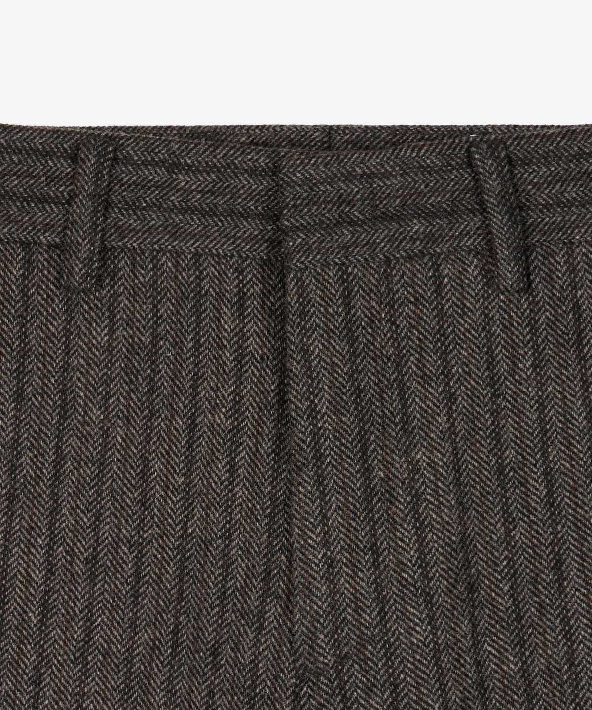 티엔지티(TNGT) Wide Fit Wool Herringbone Pants (Grey) TNPA6F104G2