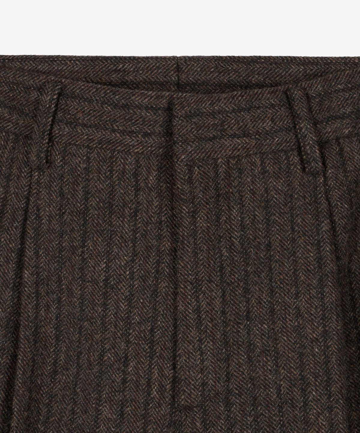 티엔지티(TNGT) Tapered Fit Wool Herringbone Pants (Brown) TNPA6F103W2