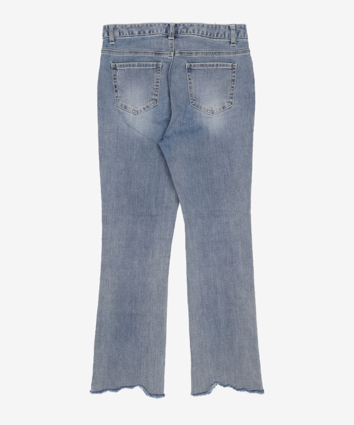 미쏘(MIXXO) 밑단 컷팅 슬림부츠컷 데님 MIWTJB76QJ 28