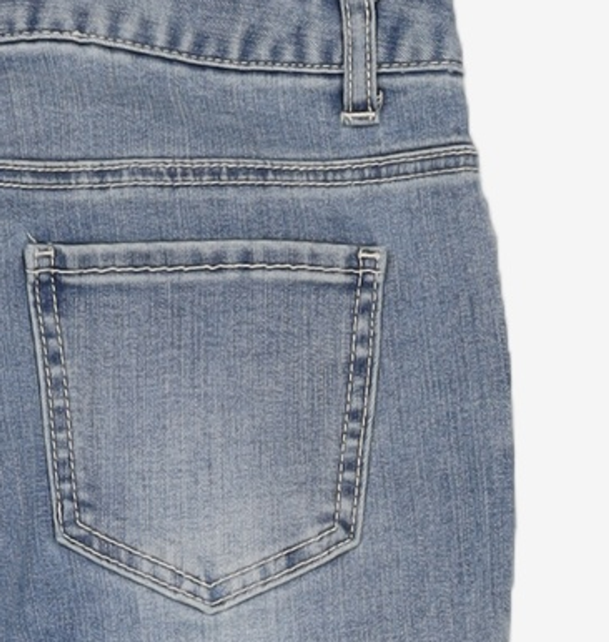 미쏘(MIXXO) 밑단 컷팅 슬림부츠컷 데님 MIWTJB76QJ 28