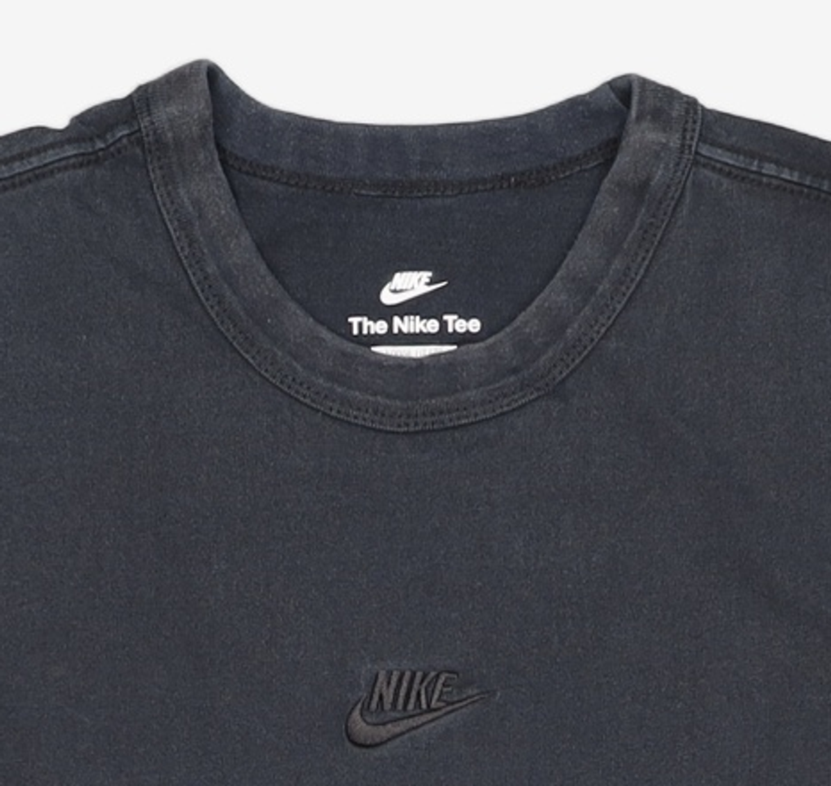 나이키(NIKE) 스포츠웨어 프리미엄 에센셜 티셔츠 M - 블랙:블랙 / DO7393-010 L