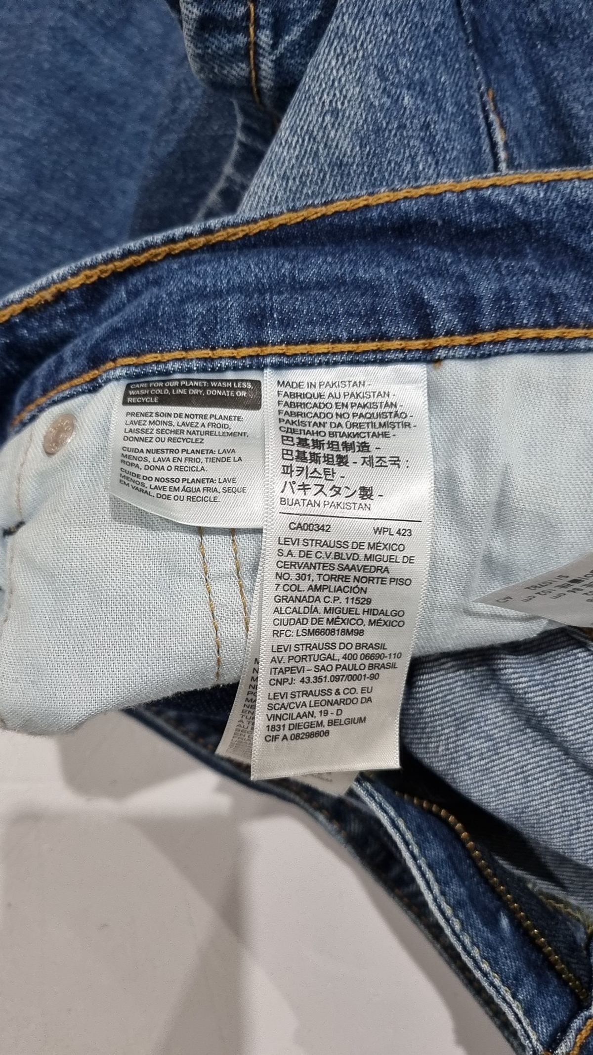 리바이스(LEVI'S) 청/데님 팬츠 M