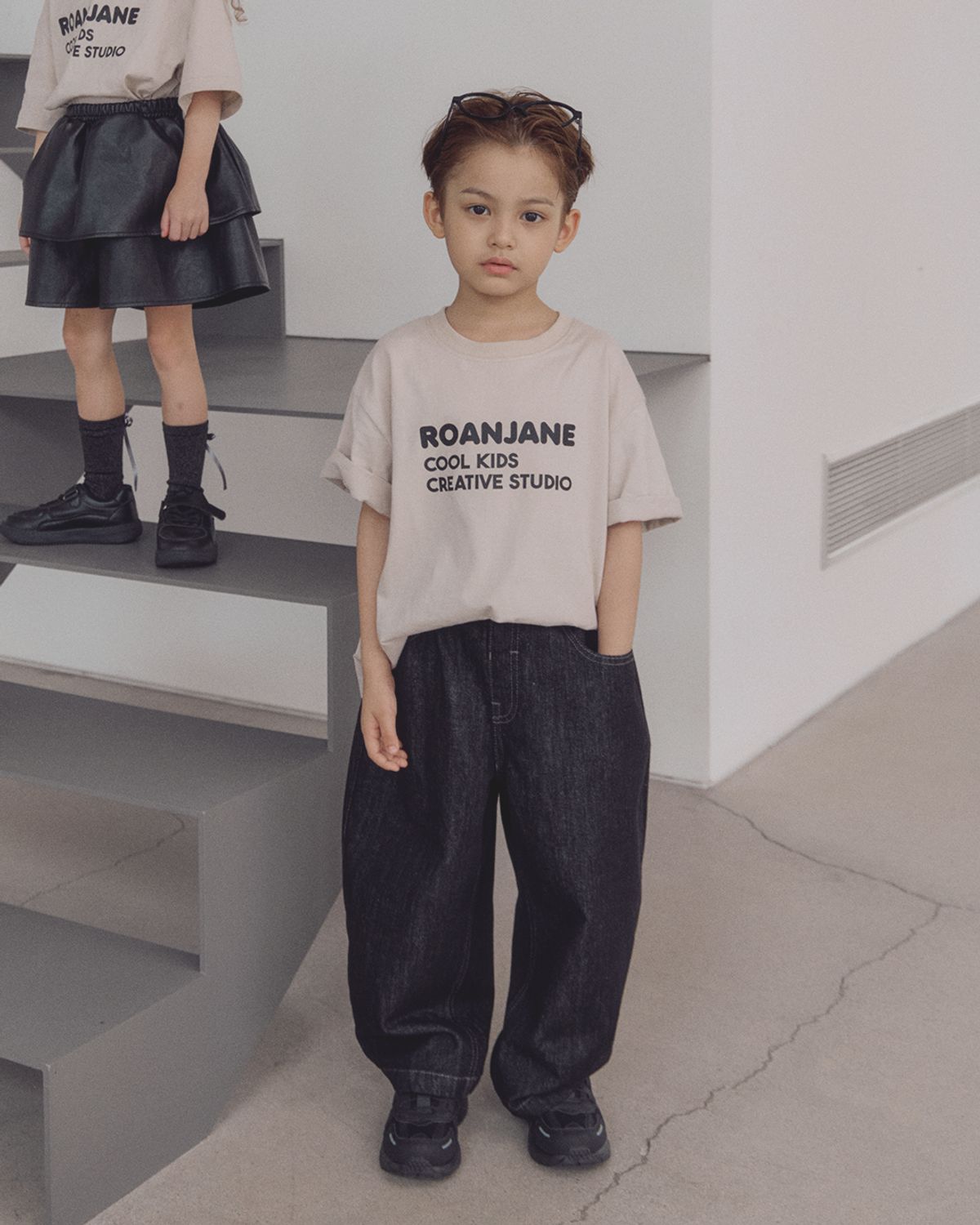 로아앤제인(ROANJANE) 네프 데님 팬츠