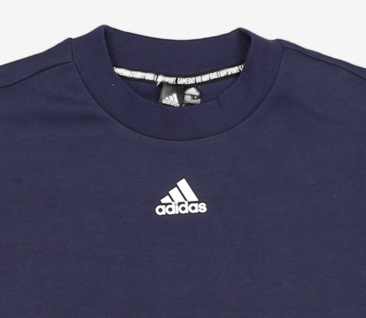 아디다스(ADIDAS) M 머스트해브 3S 크루티 - 네이비:화이트 / FI7952 XL