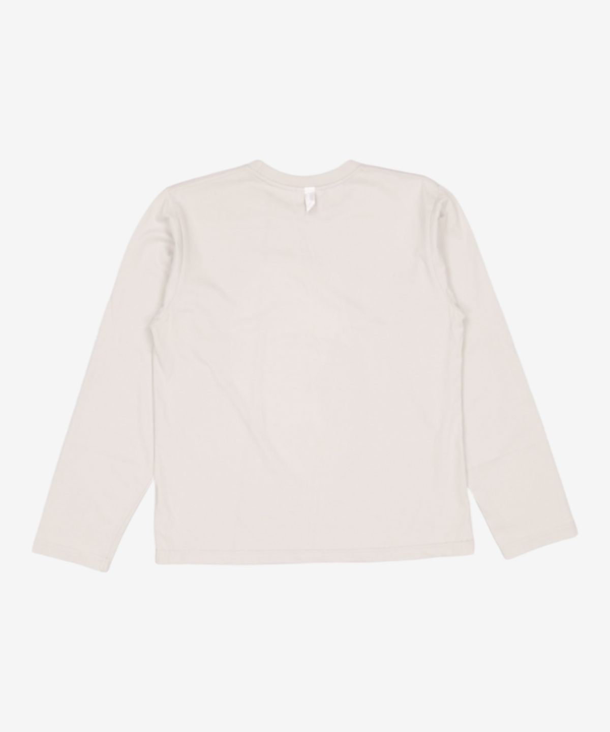 노매뉴얼(NOMANUAL) PERFORATED LONG SLEEVE TEE - SAGE GRAY M