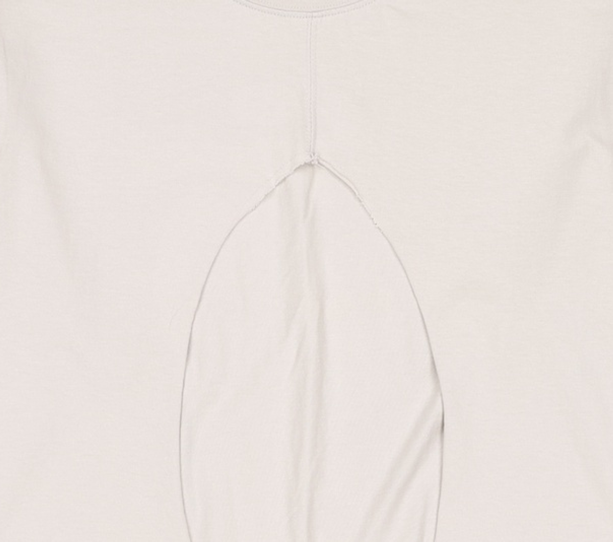 노매뉴얼(NOMANUAL) PERFORATED LONG SLEEVE TEE - SAGE GRAY M