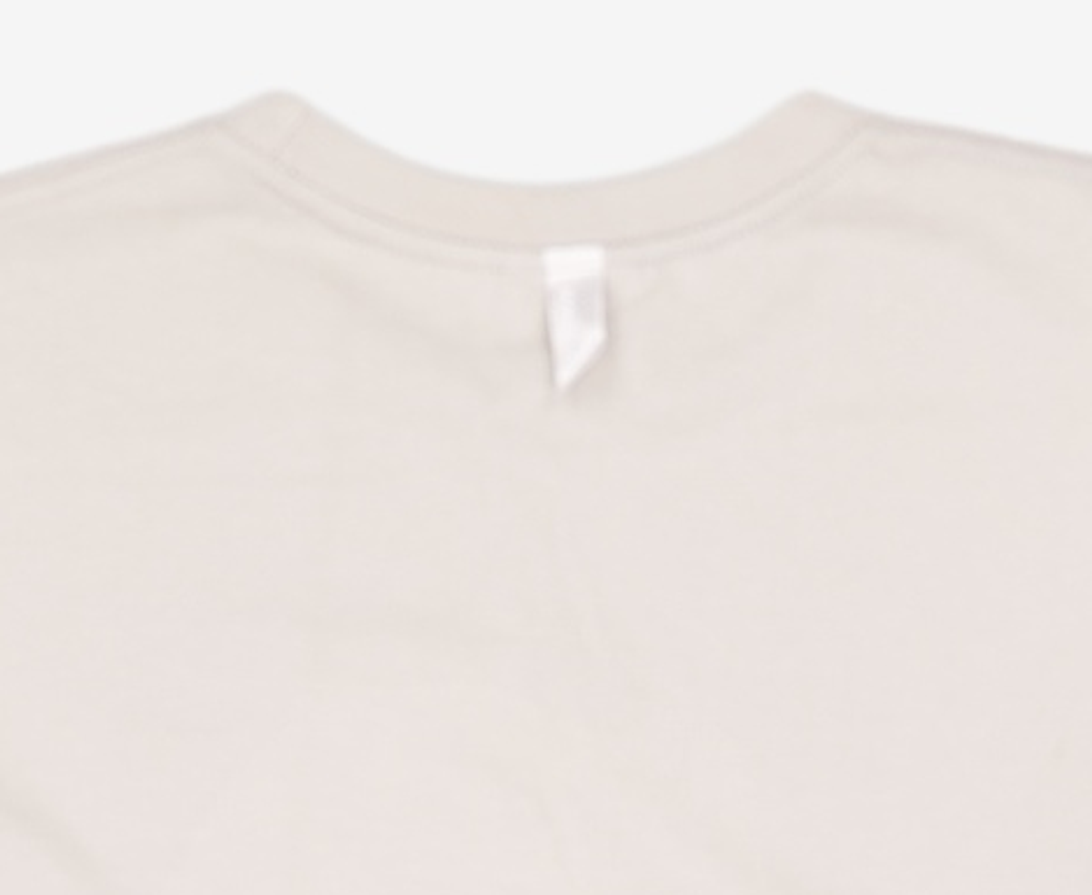 노매뉴얼(NOMANUAL) PERFORATED LONG SLEEVE TEE - SAGE GRAY M