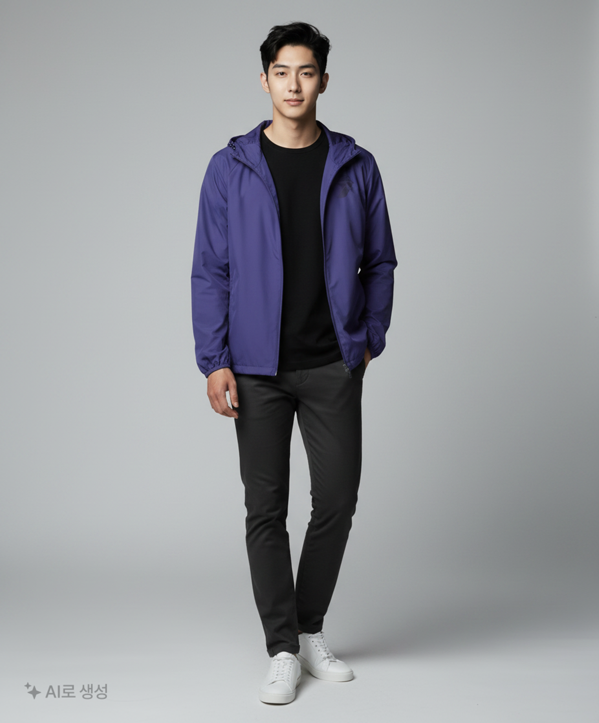 스파오(SPAO) 나일론/코치 재킷 L