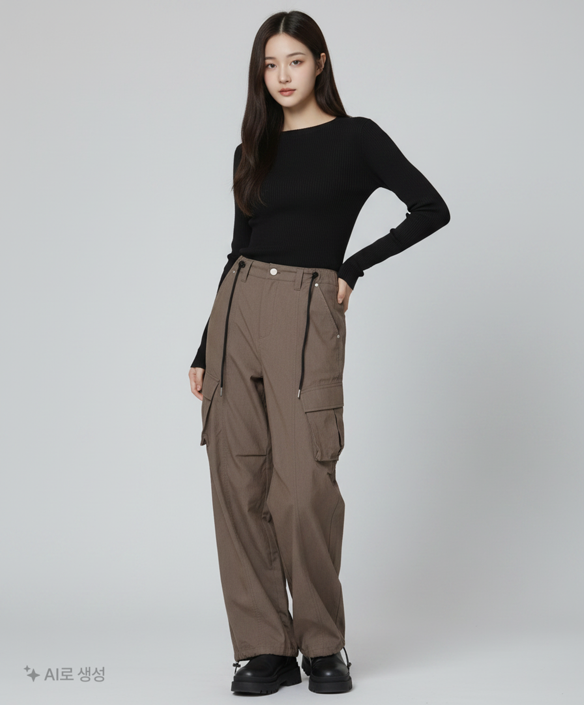 낫노잉(NOTKNOWING) 조거 팬츠 M