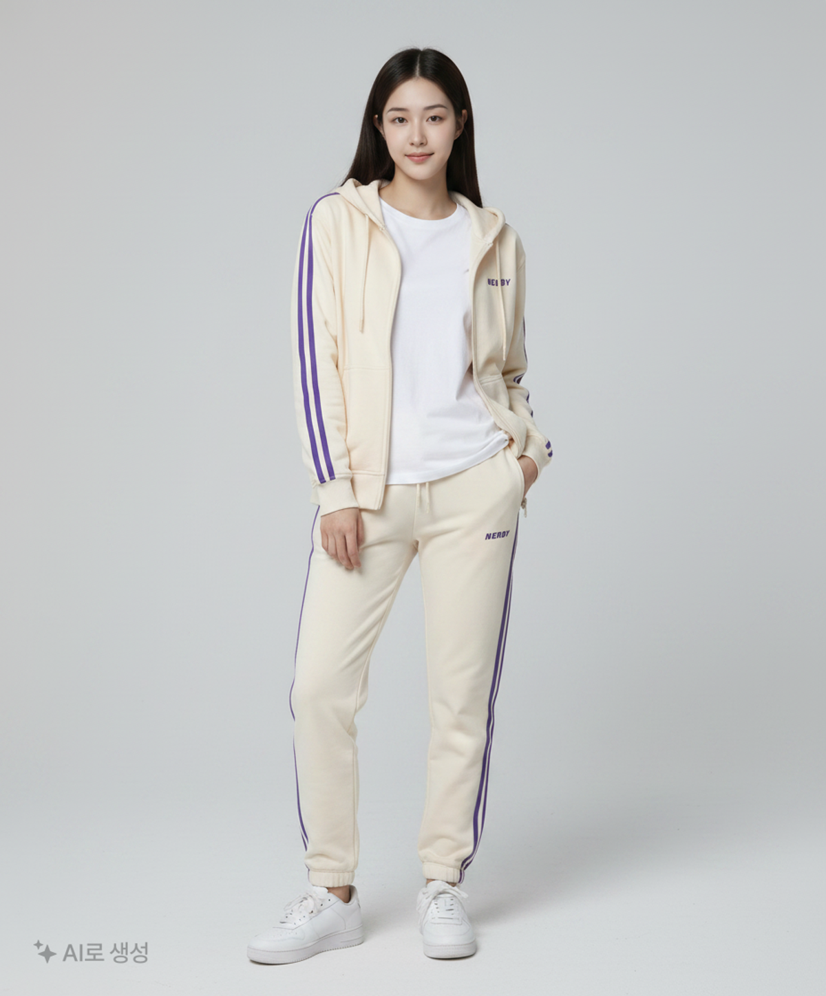 엔디와이(NDY) 후드 집업 XS