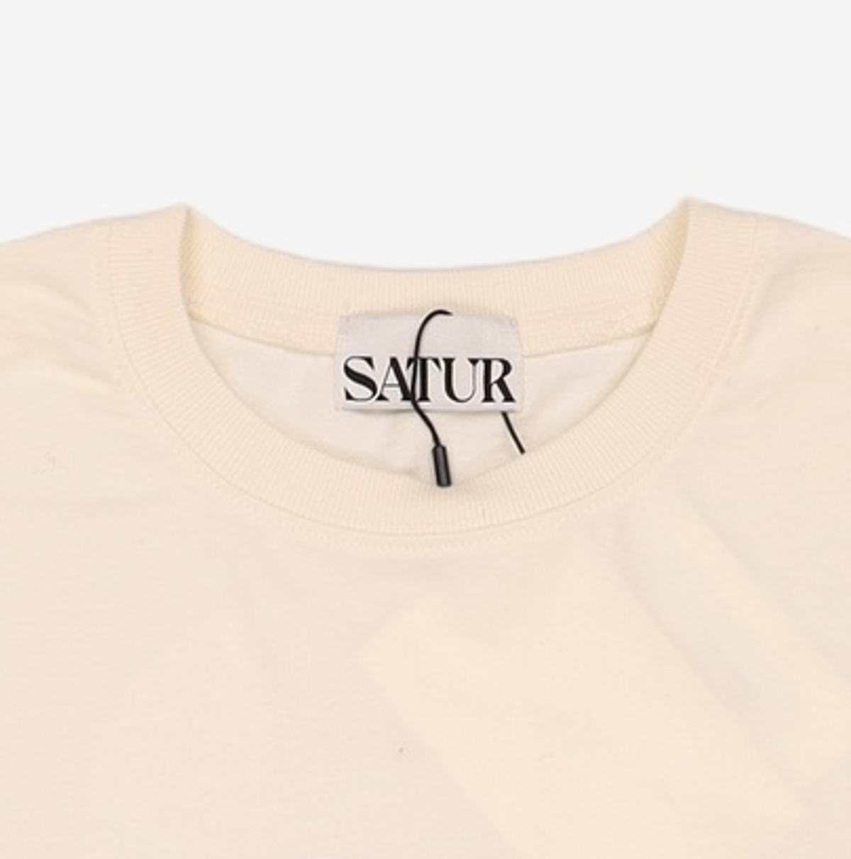 세터(SATUR) 해피 세터데이 타이포 그래픽 반팔 티셔츠 3COLOR S