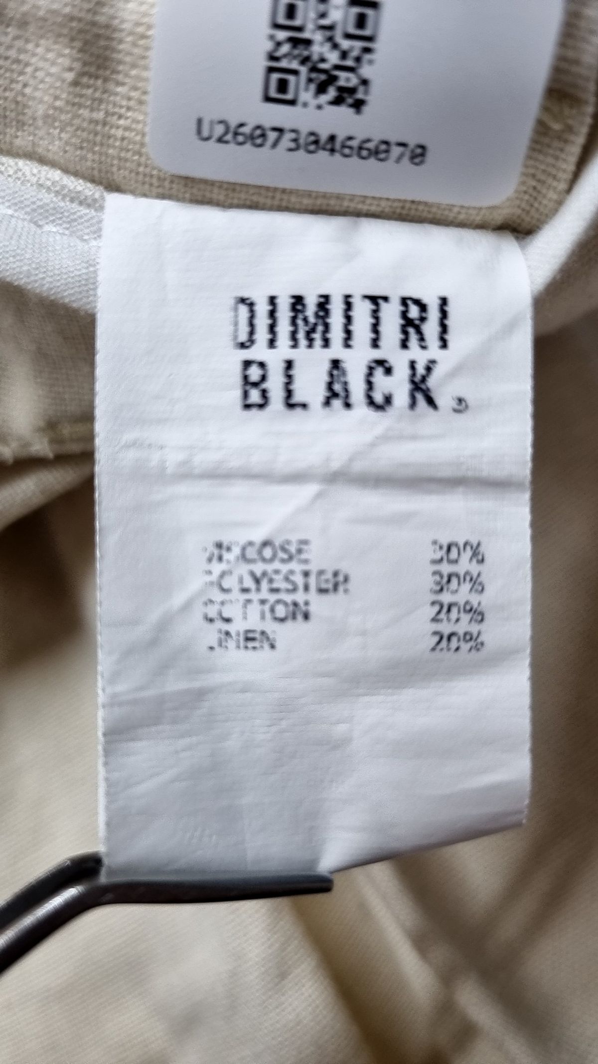 디미트리블랙(DIMITRI BLACK) 코튼 팬츠 1