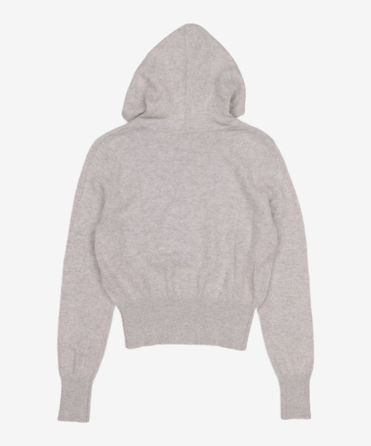 더바넷(THEBARNNET) Fuzzy Hoodie Knit Zip-Up_Grey XS