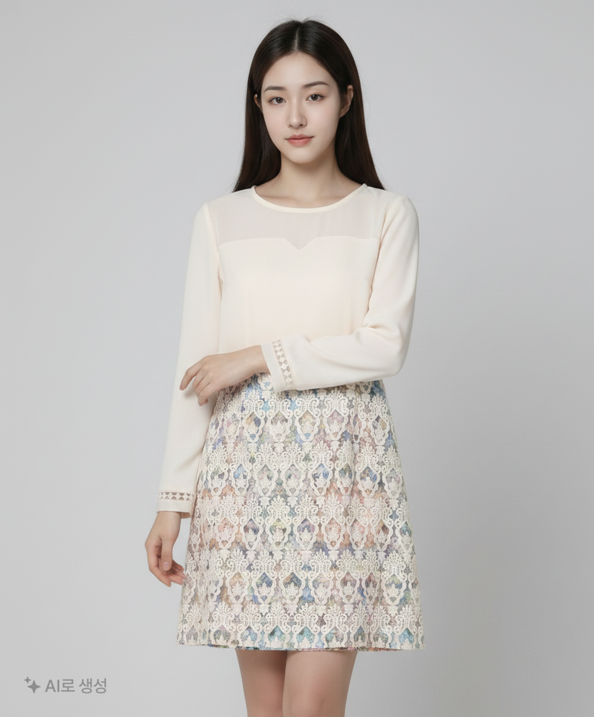 라인(LINE) 미니 원피스 2
