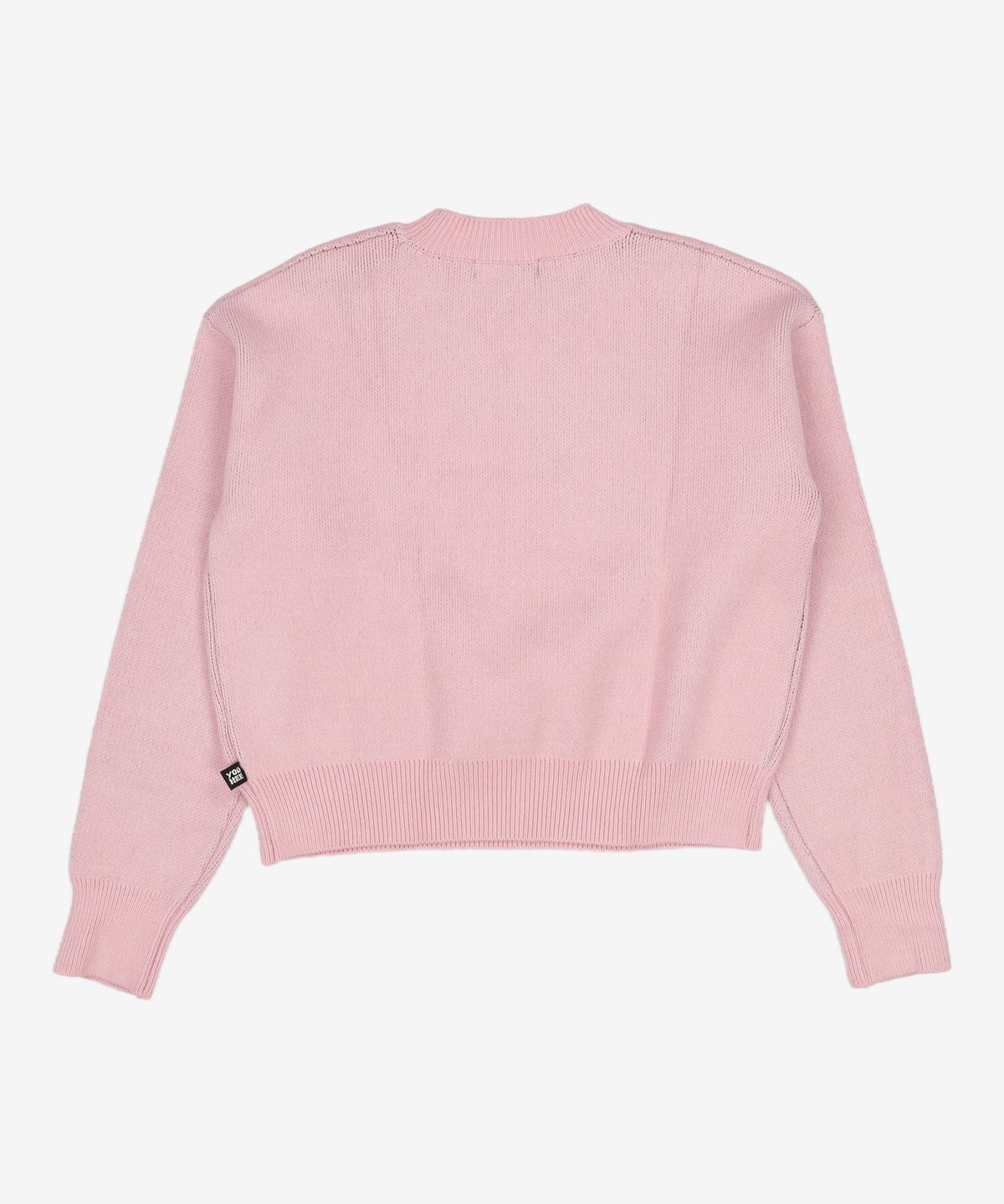 유희(YOUHEE) YOUHEE LETTERING PULLOVER KNIT PINK FREE