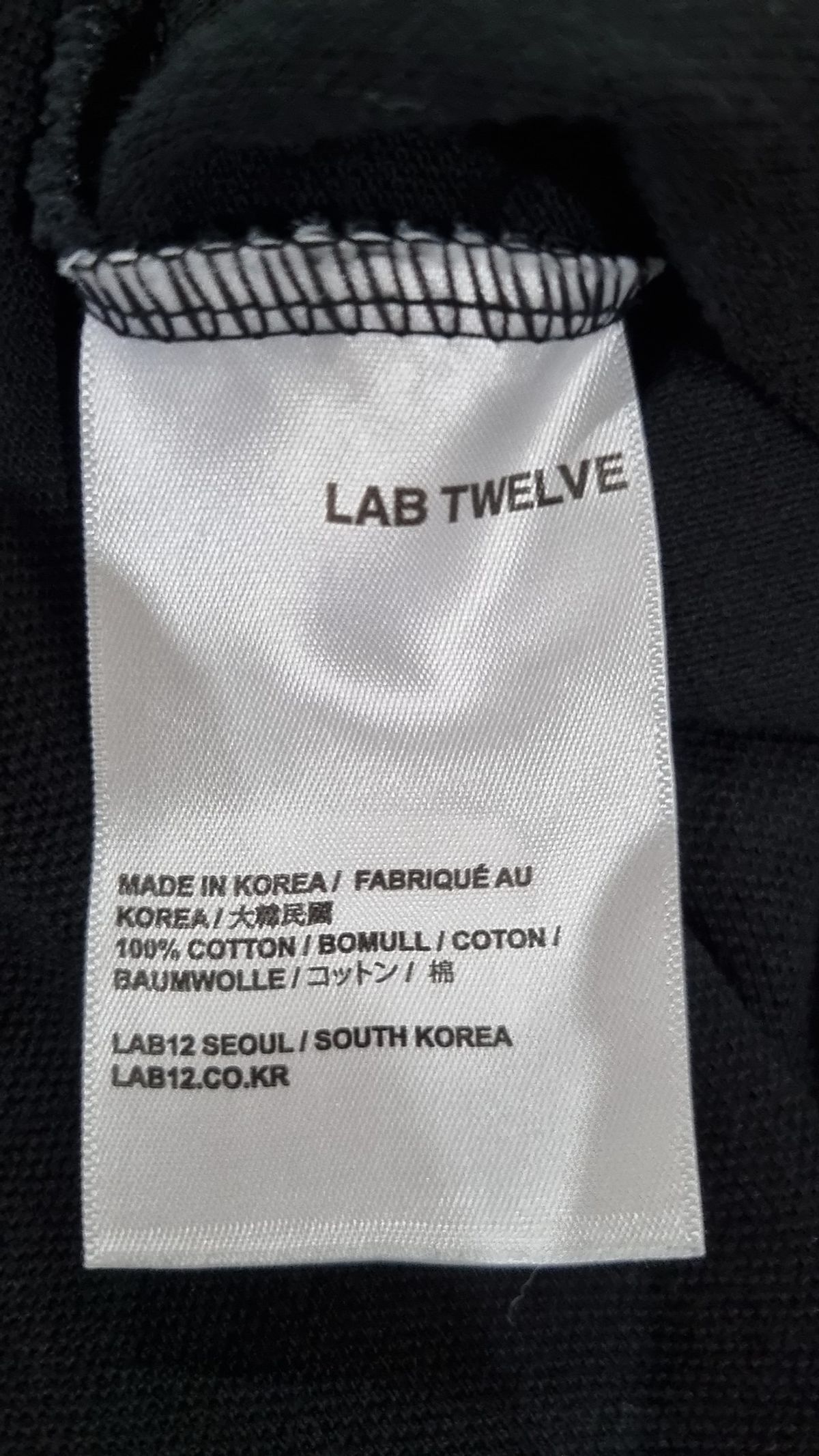 랩12(LAB12) 피케/카라 티셔츠 L