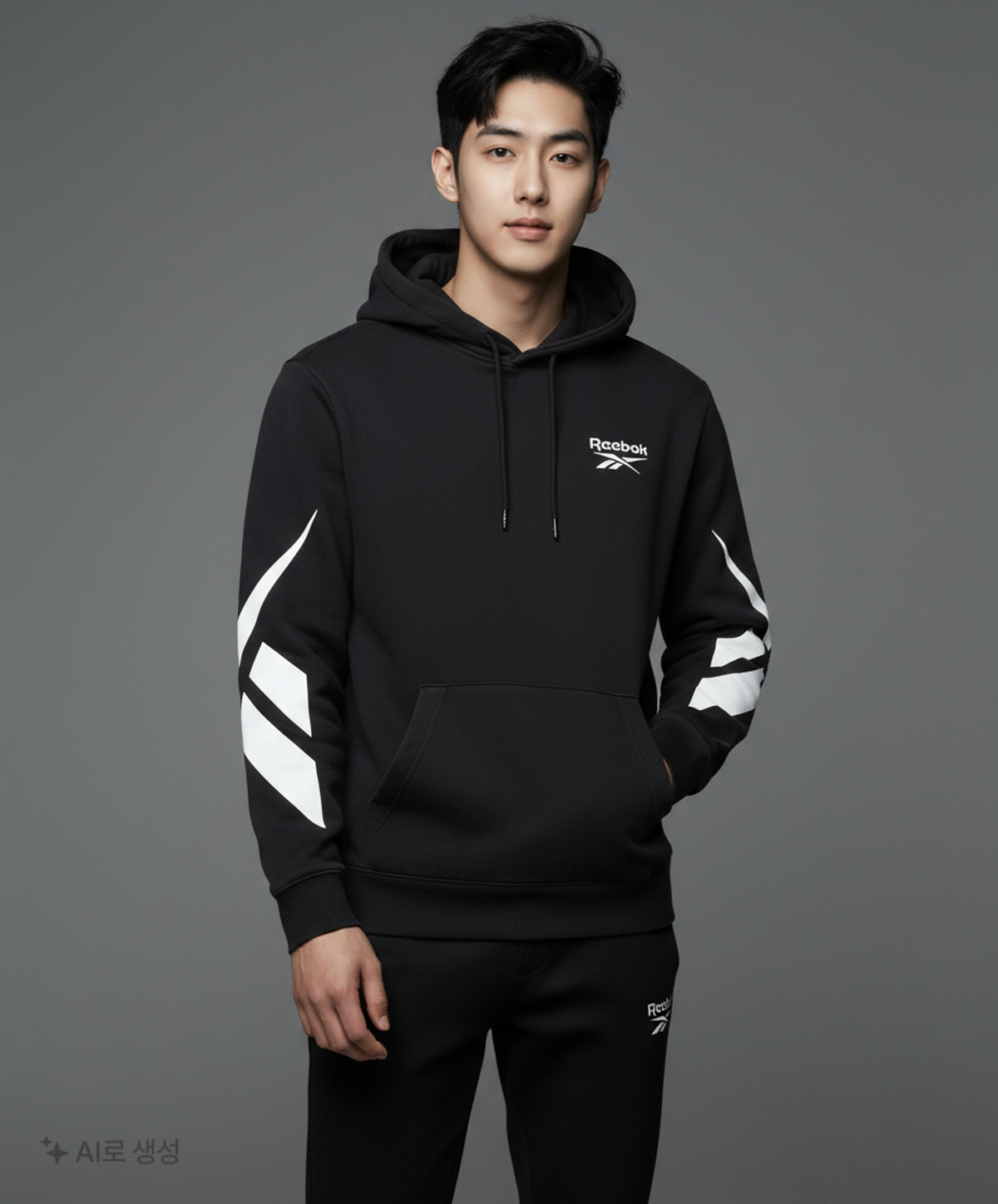 리복(REEBOK) 후드 티셔츠 L