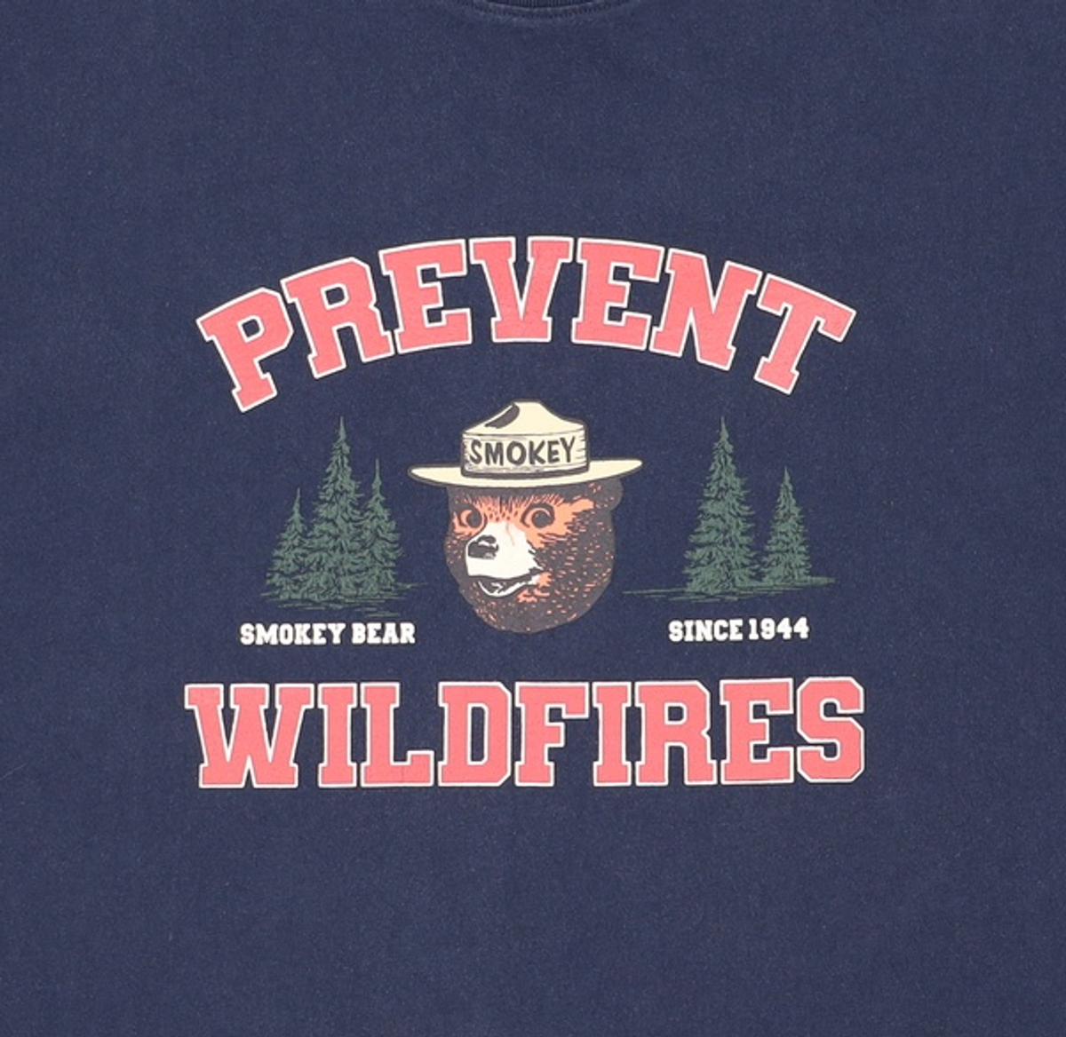 스모키베어(SMOKEY BEAR) 반소매 티셔츠 XL