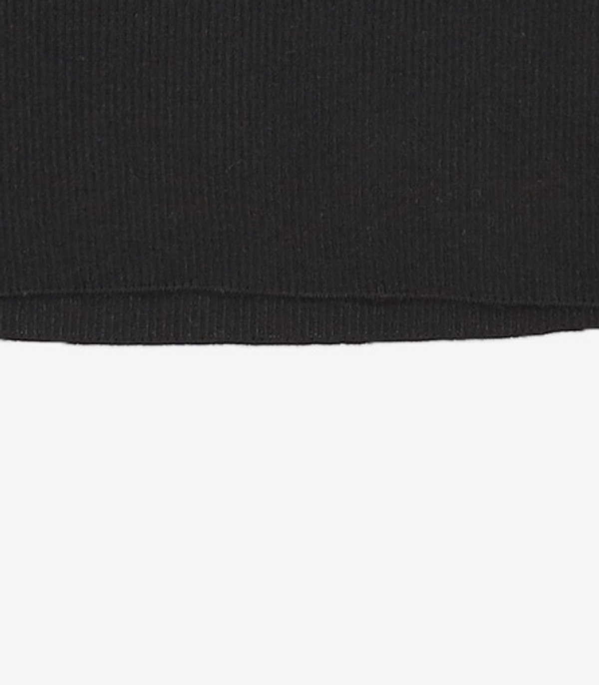던스트(DUNST) RIBBED CUT OUT KNIT TOP BLACK_UDSW4A211BK S