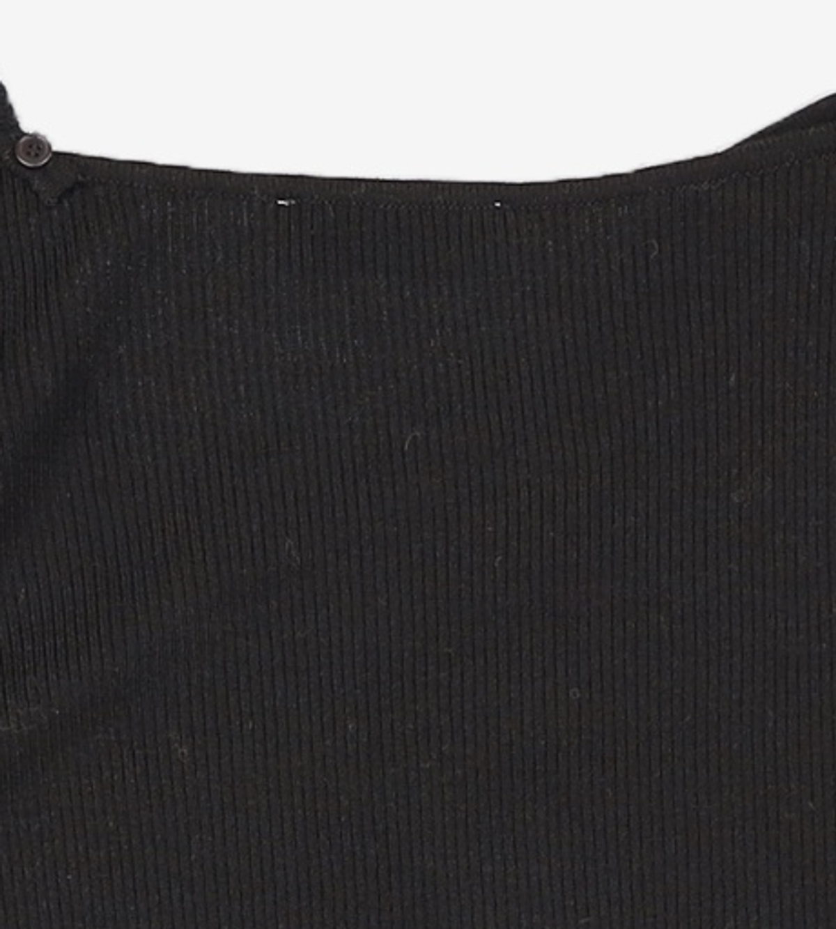 던스트(DUNST) RIBBED CUT OUT KNIT TOP BLACK_UDSW4A211BK S